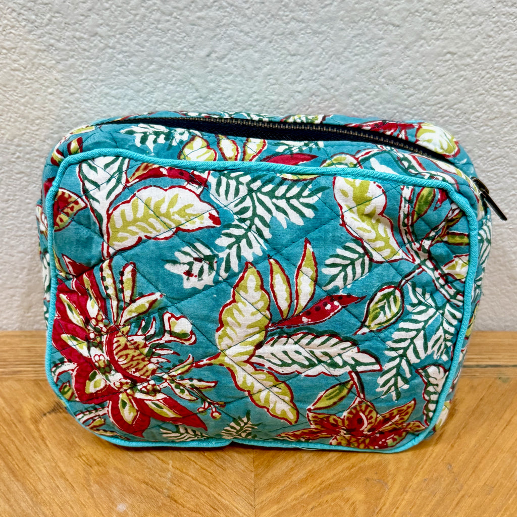 BG501 - Cotton Zipper Clutch