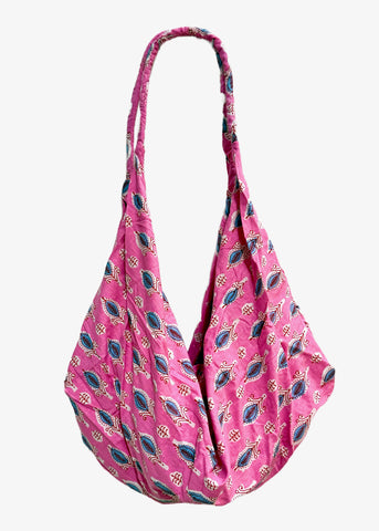 BG501 - Cotton Zipper Clutch