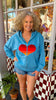 Heart Hoodie - Boyfriend Fit
