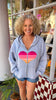 Heart Hoodie - Boyfriend Fit