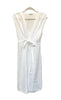 D2649 - Linen Front Tie Dress