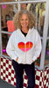 Heart Hoodie - Boyfriend Fit