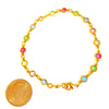 #BR118 - Gold Charm Bracelet