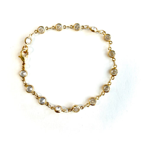Mod Drops Brass Earrings - #43
