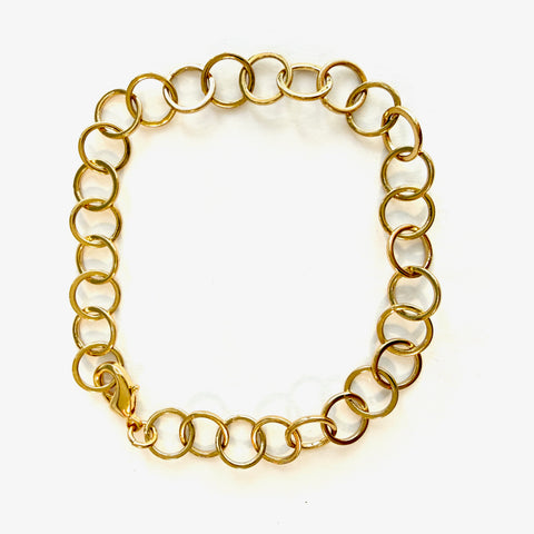 Mod Drops Brass Earrings - #43