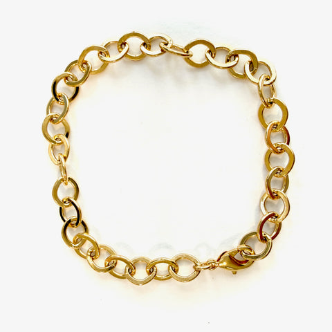 Mod Drops Brass Earrings - #43