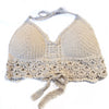 Cotton Crochet Halter Top - D2844