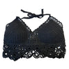 Cotton Crochet Halter Top - D2844