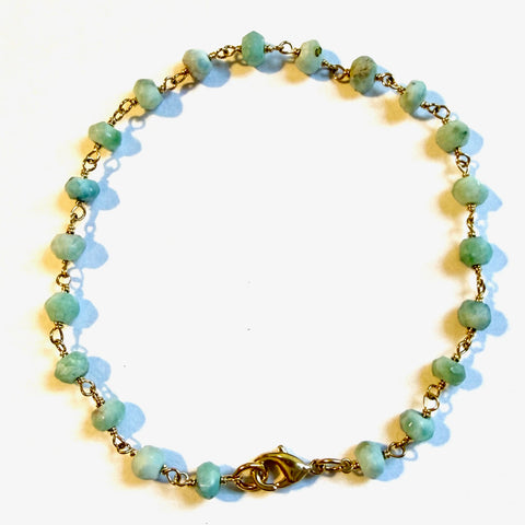 #BR147 - Gold Charm Bracelet - Zulema