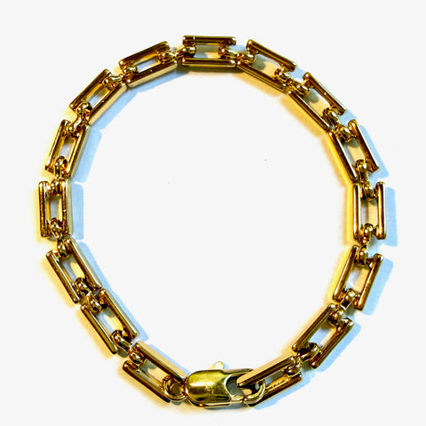 #BR147 - Gold Charm Bracelet - Zulema