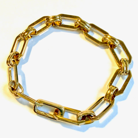 #BR147 - Gold Charm Bracelet - Zulema