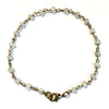 #BR163 - Gold Chain Bracelet - Moonstone