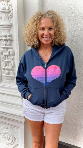 Heart Sweatshirt - Cropped
