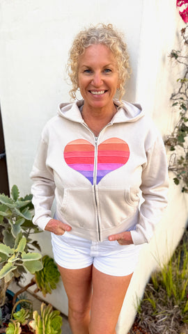 Heart Sweatshirt - Cropped