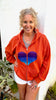Heart Hoodie - Boyfriend Fit