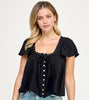 Short Sleeve Blouse - D2819