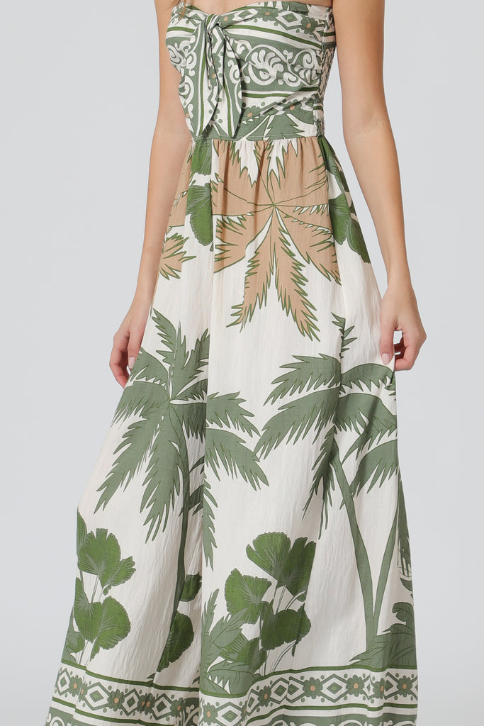 Strapless Wide Leg Jumpsuit - D2838