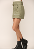 D2561 - Belted Mini Skirt
