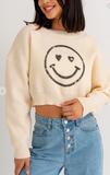 D2568 - Smiley Face Sweater