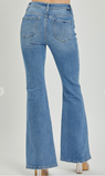 D2612 - Mid Rise Flare Jeans