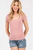 D2715 - Scoop Neck Tee
