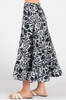 Tiered Maxi Skirt - D2798