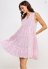 Stripe Tiered Dress - D2790