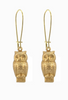 Owl Brass Earrings - #101