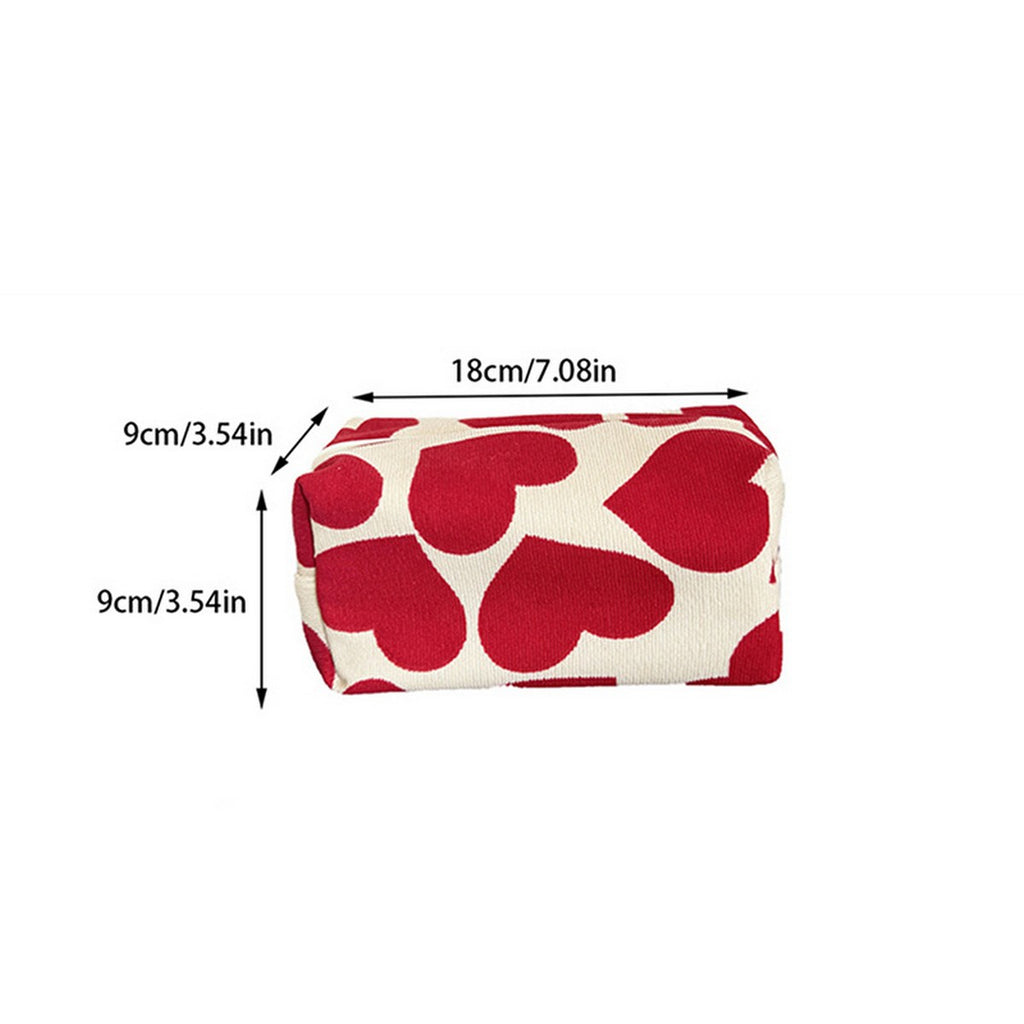 Heart Pillow Zipper Bag - BG539