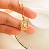 Stone Sun Necklace - #59