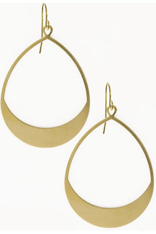 Happy Hippo Brass Earrings - #32