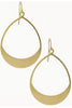 Mod Drops Brass Earrings - #43