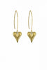 Modern Love Brass Earrings - #77