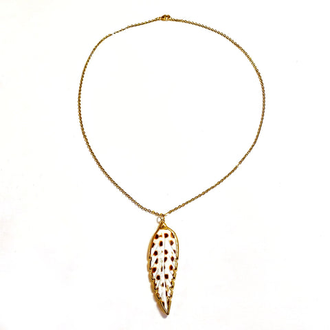 #N125 - Gold Cutout Heart Necklace
